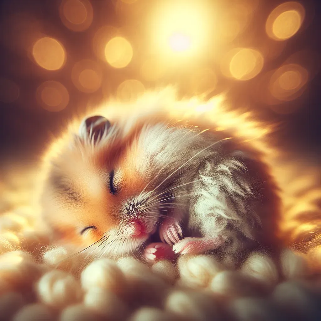 잠자는 햄스터 짤: 심장 부여잡게 하는 귀여움의 끝판왕